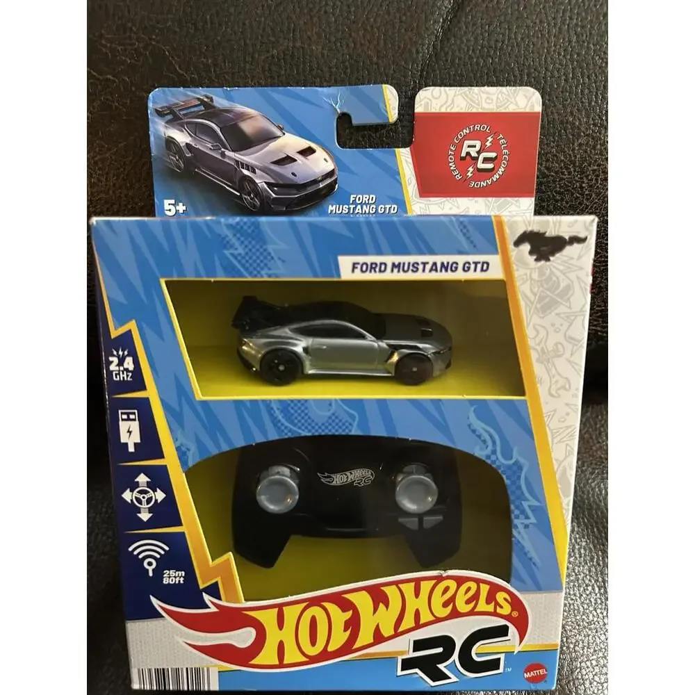 Hot Wheels 2025 RC Ford Mustang GTD Remote Controlled- NEW